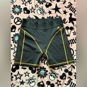 IVY PARK Black and Gold Athletic Shorts